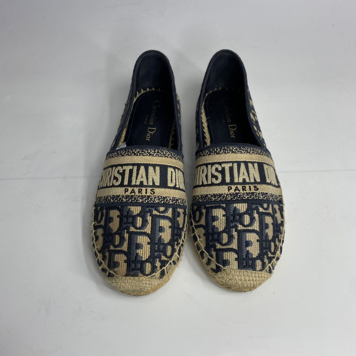 Dior Granville Espadrille Oblique Size 36.5