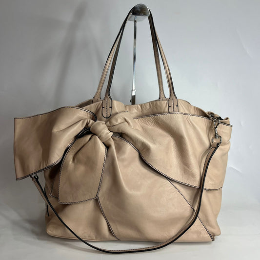 Valentino Bow Tote Bag Pink