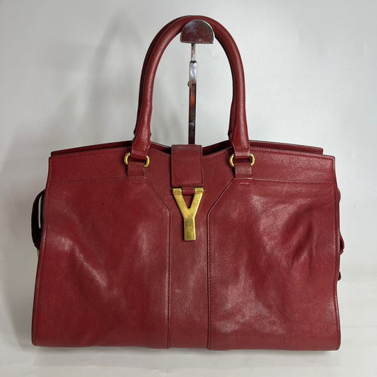 YSL Cabas Chyc Tote Red