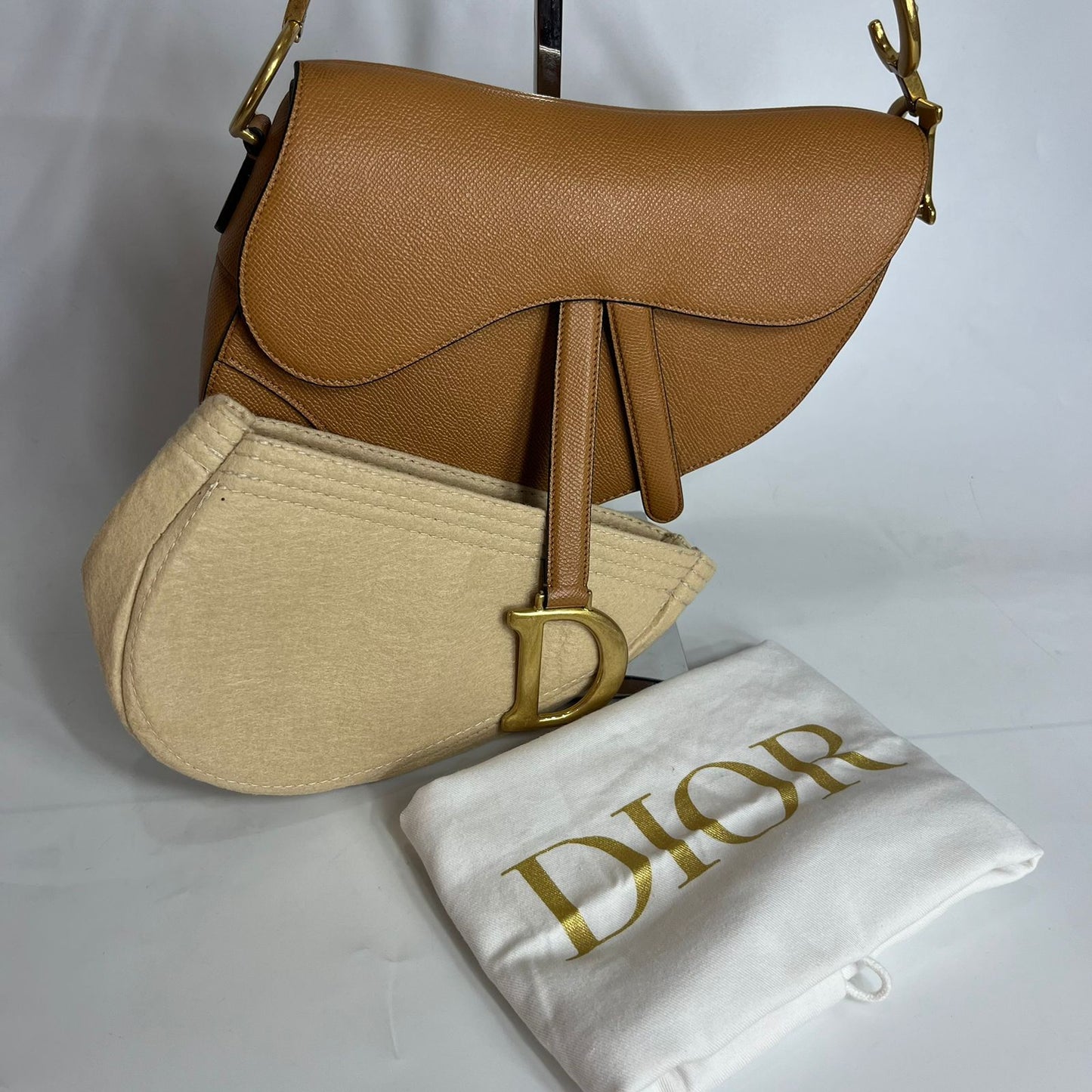 Dior Saddle Tan