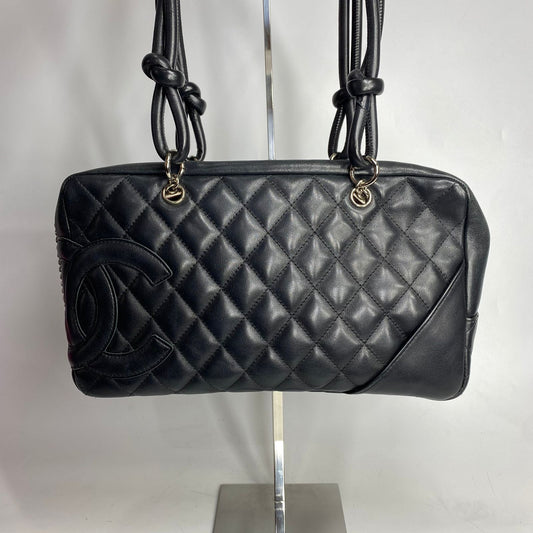 Chanel Cambon Ligne Bowling Black