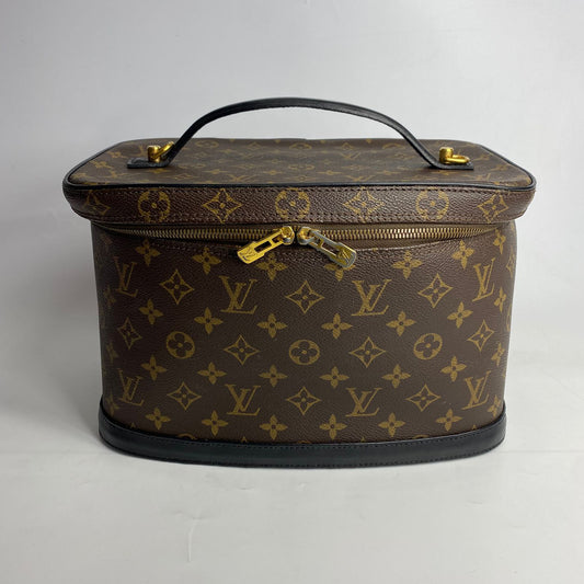 Louis Vuitton Vanity Mono Canvas Blsck Trims