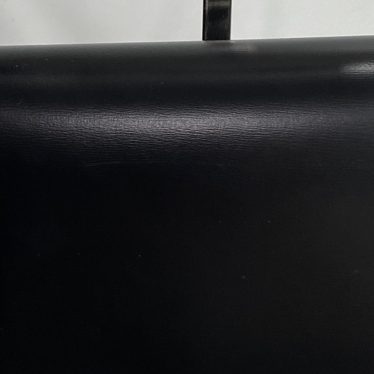 Celine Claude Triomphe Shoulder Bag Black