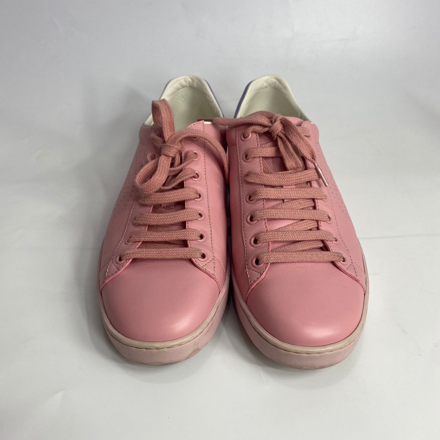Gucci New Ace Low Top Sneaker Wild Rose Size 41
