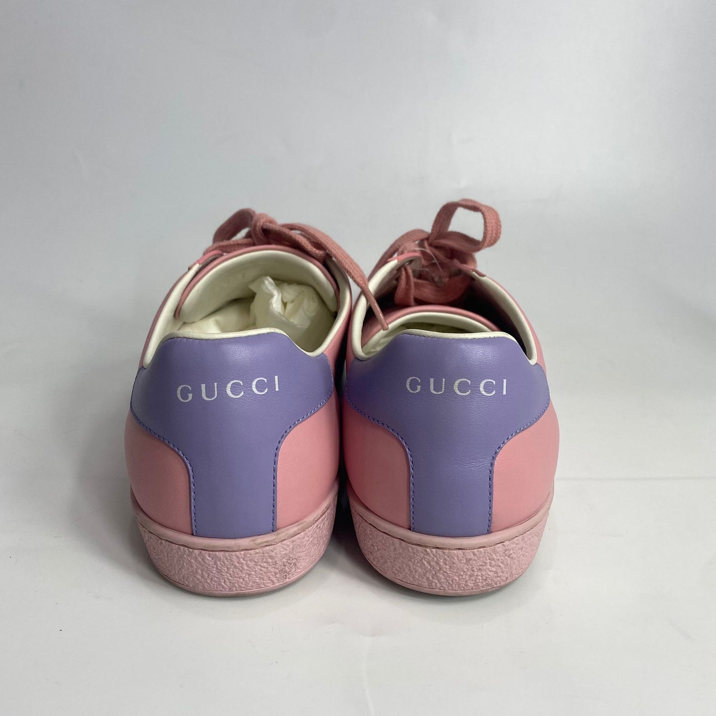 Gucci New Ace Low Top Sneaker Wild Rose Size 41