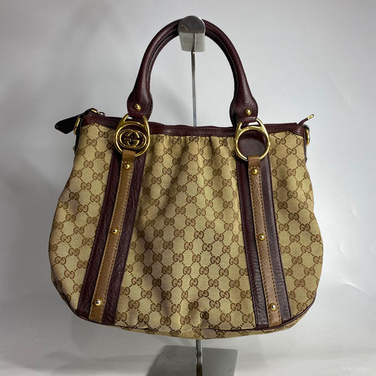 Gucci Interlocking G Tote GG Mono Canvas