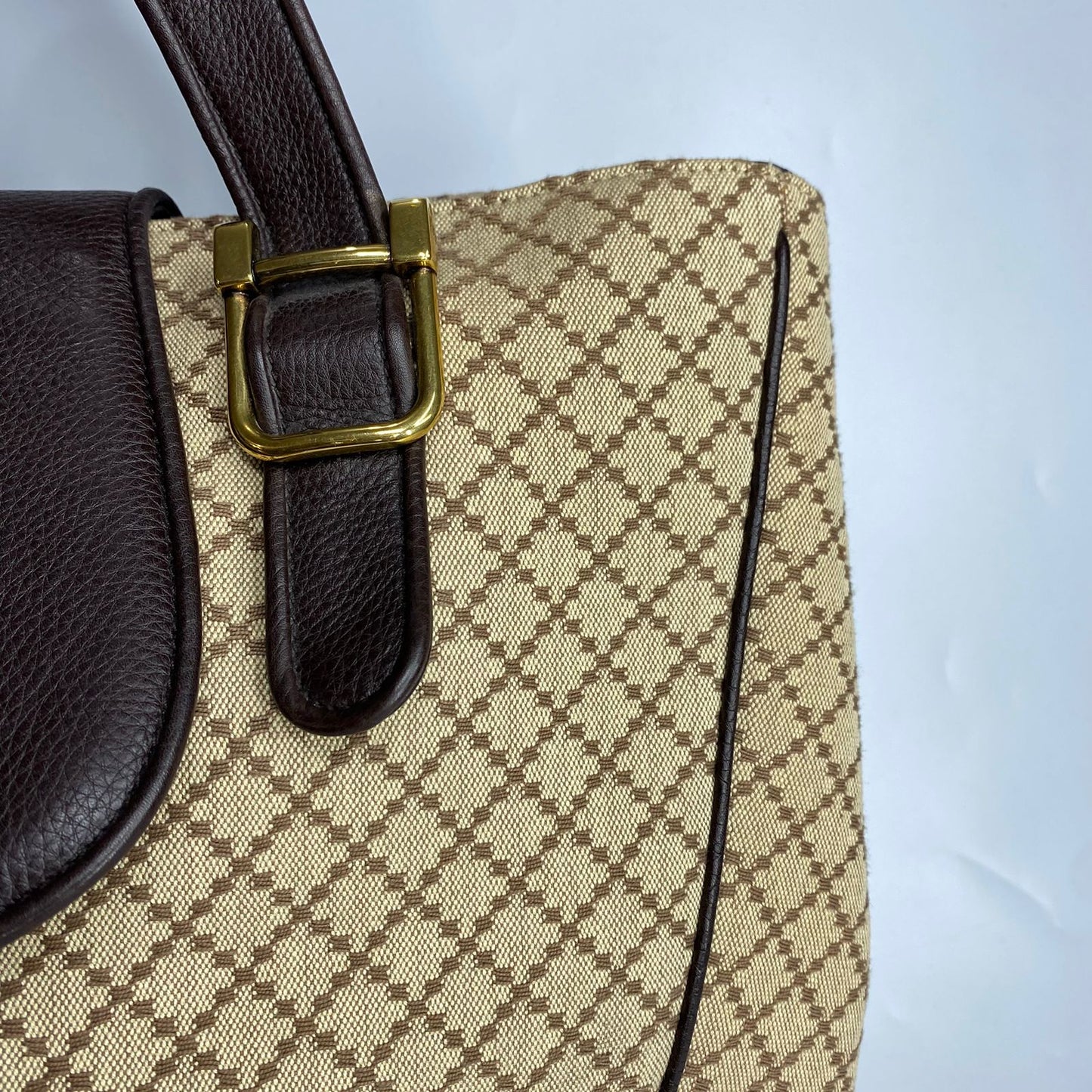 Gucci 1973 Ebony Diamante Beige