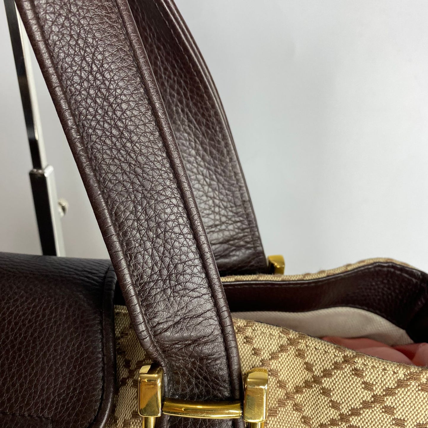 Gucci 1973 Ebony Diamante Beige