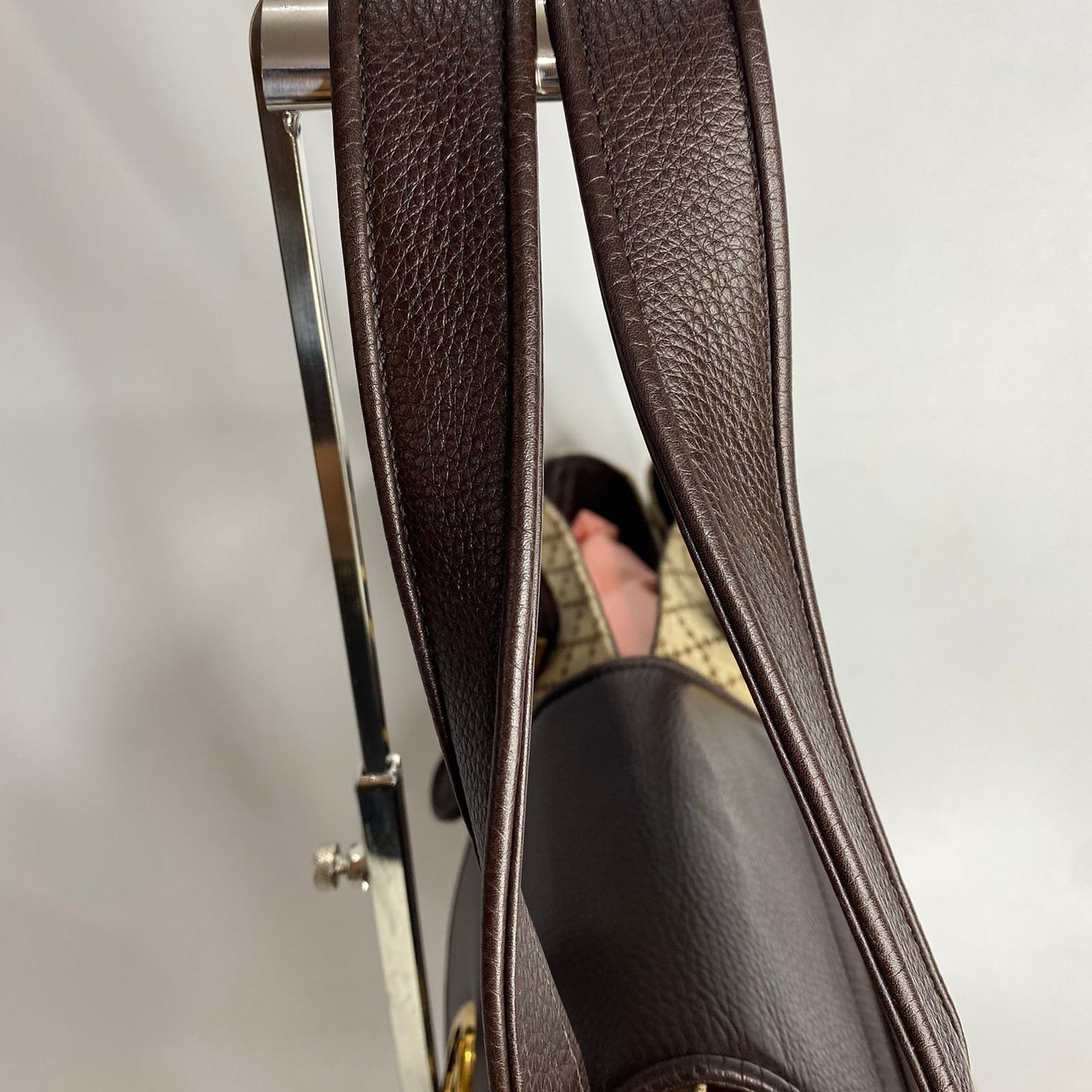 Gucci 1973 Ebony Diamante Beige