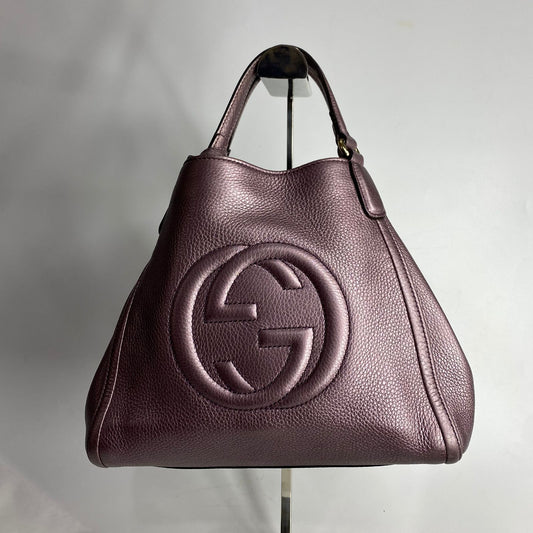 Gucci Soho Metallic Purple