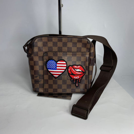 Louis Vuitton Amazone Damier Ebene Patches