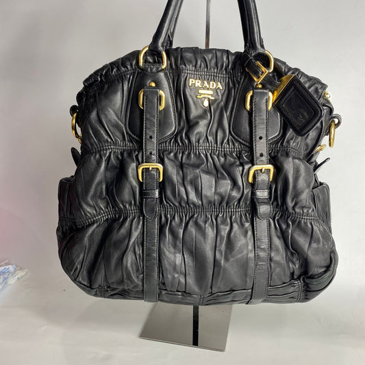 Prada Nappa Gaufre Black