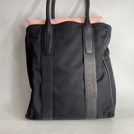 Loewe Nylon Tote Black