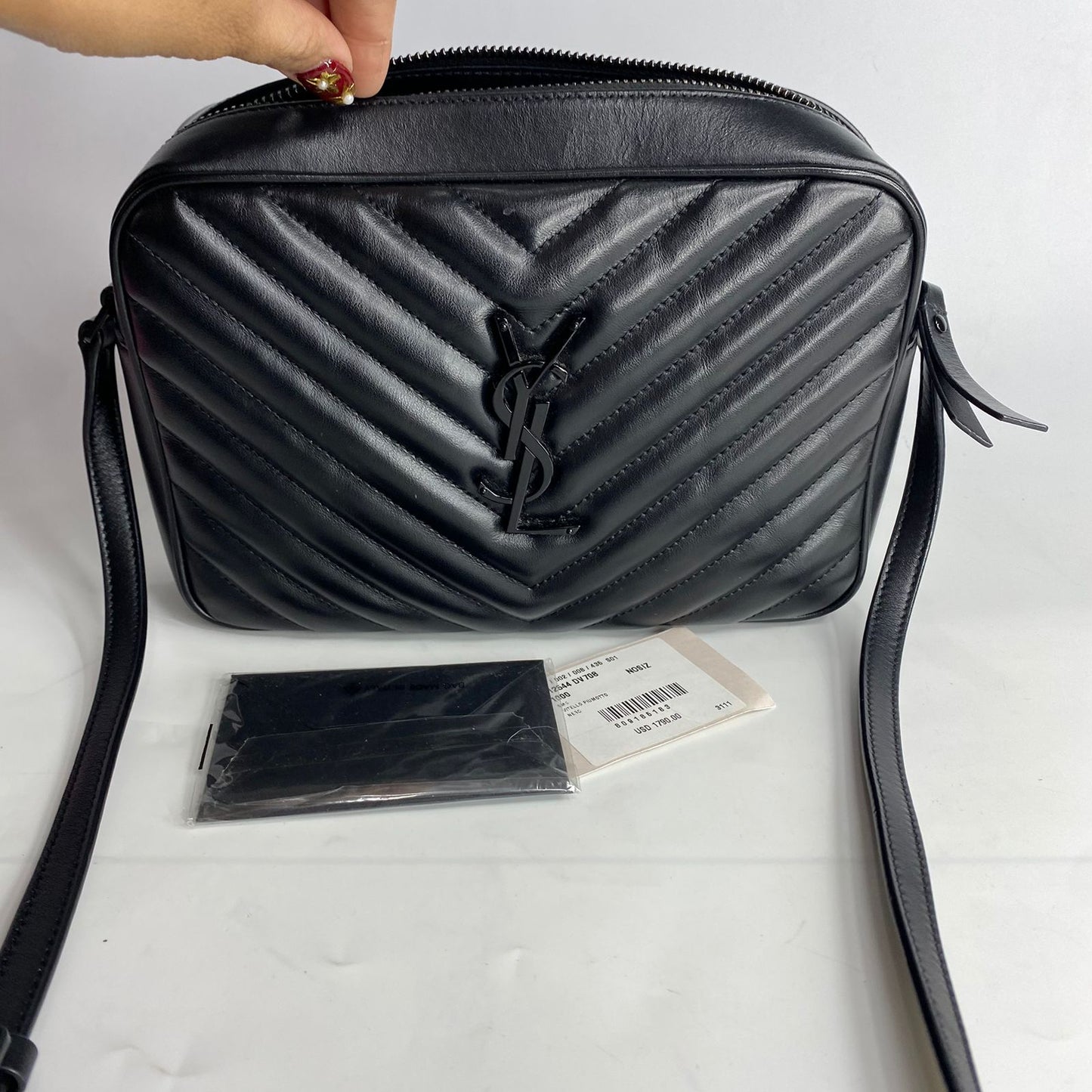 YSL Lou Camera Bag Black BHW