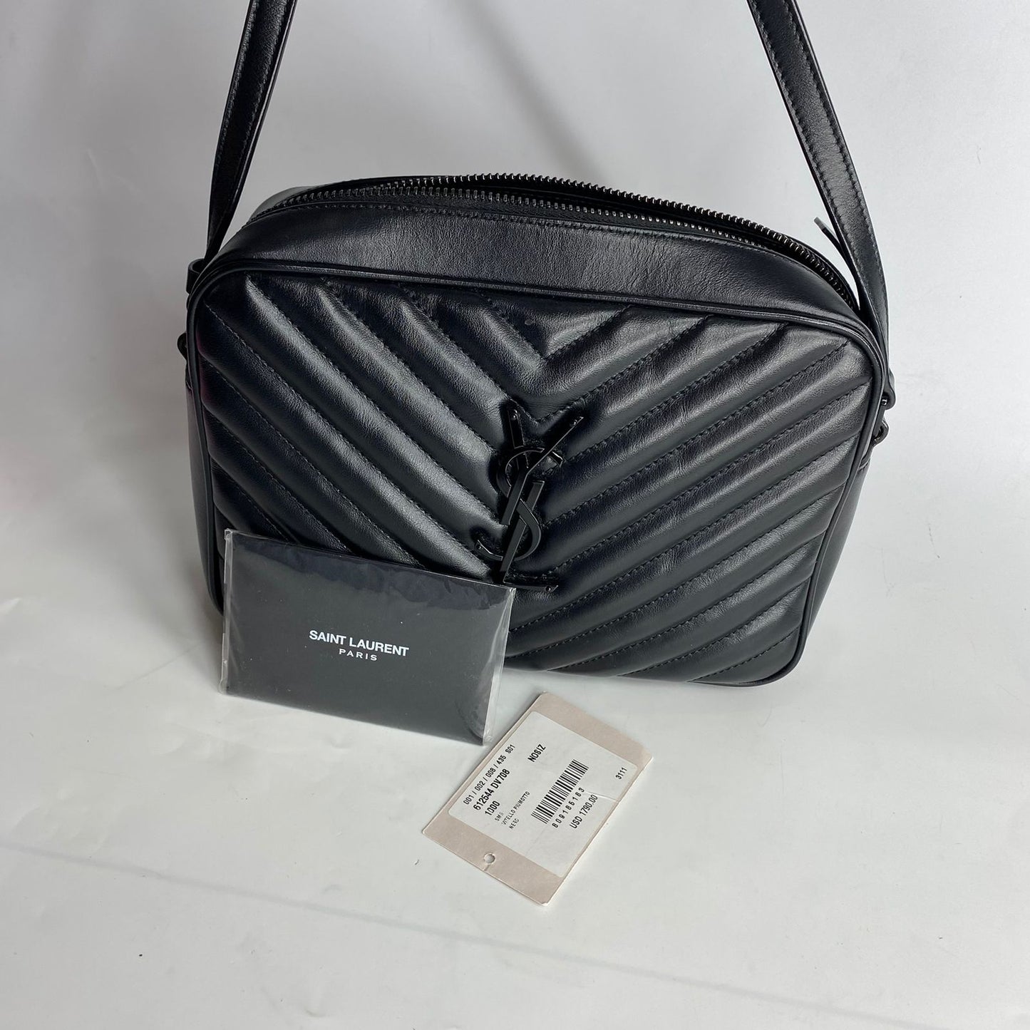 YSL Lou Camera Bag Black BHW