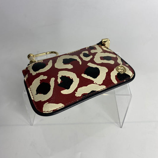 Gucci Leopard Print Key Cles Wallet