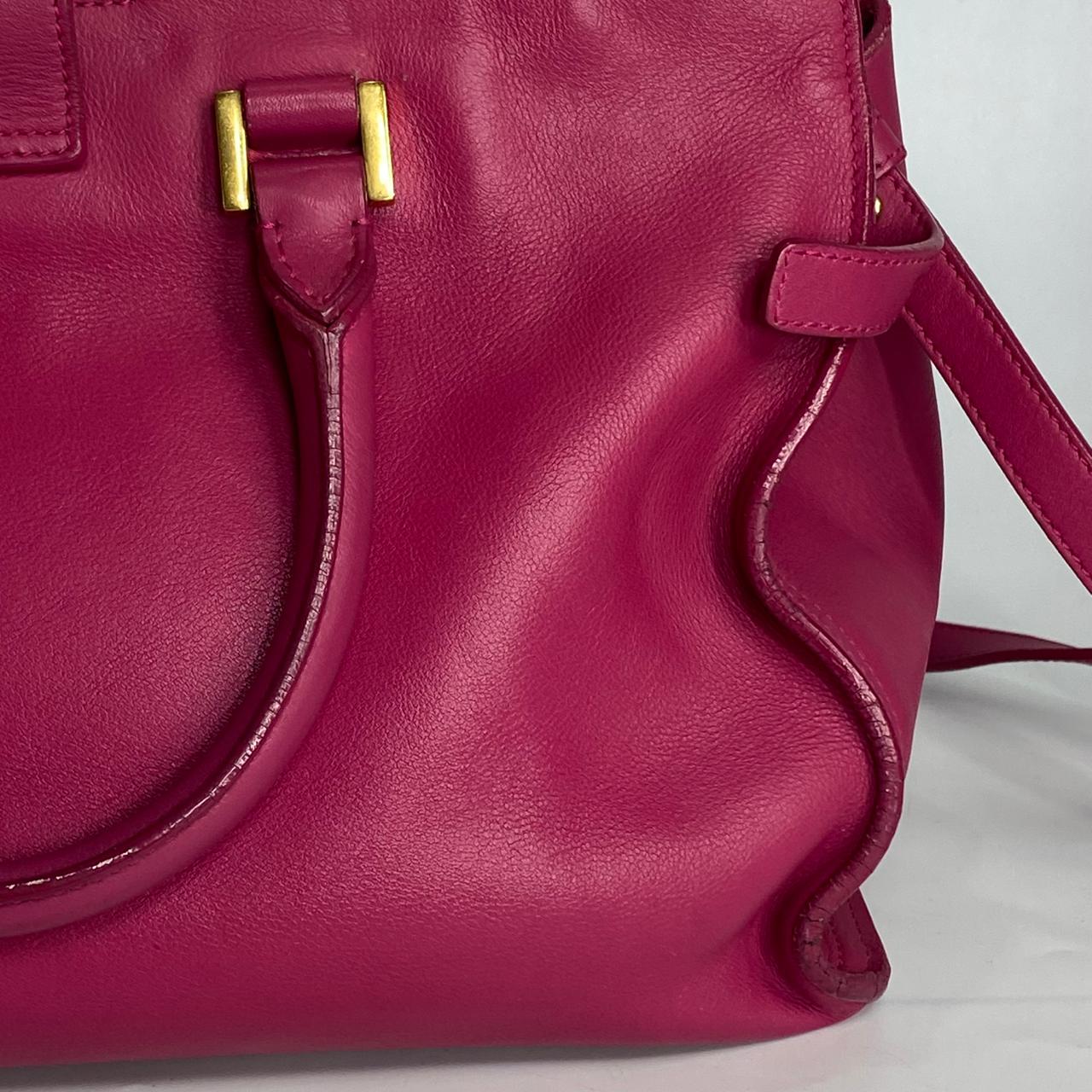 YSL	Y Ligne Cabas Fuchsia Pink