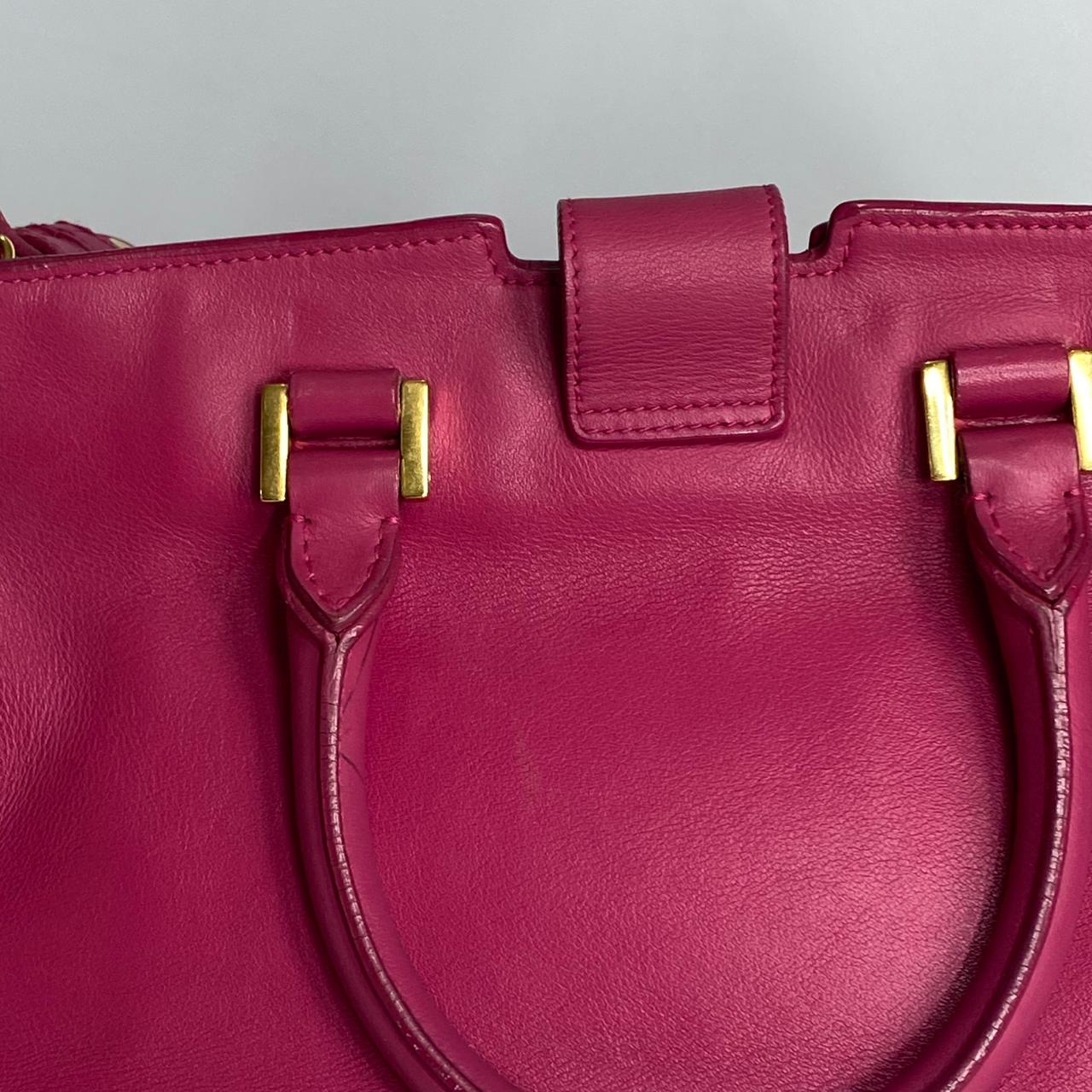 YSL	Y Ligne Cabas Fuchsia Pink