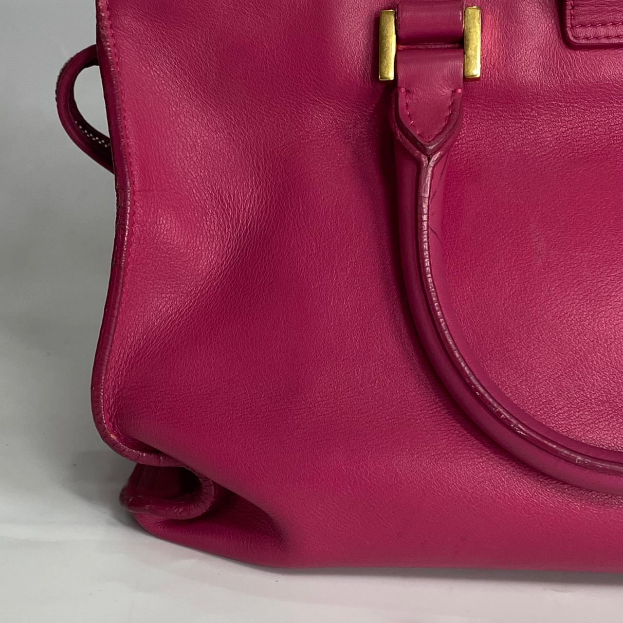 YSL	Y Ligne Cabas Fuchsia Pink