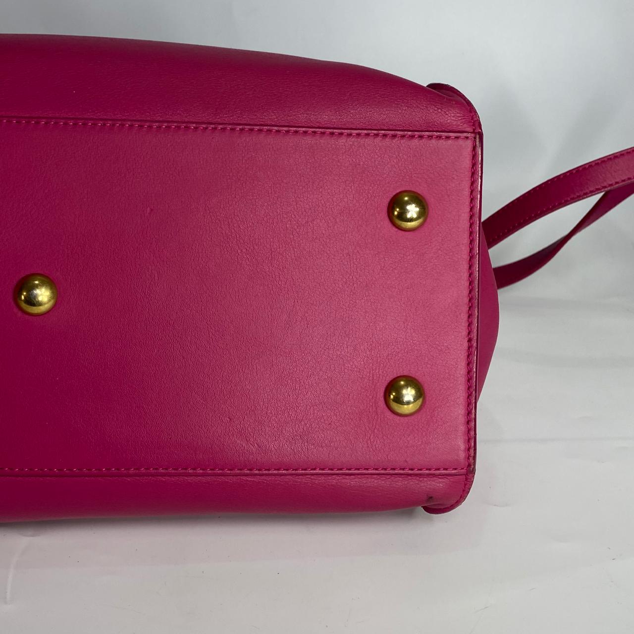 YSL	Y Ligne Cabas Fuchsia Pink