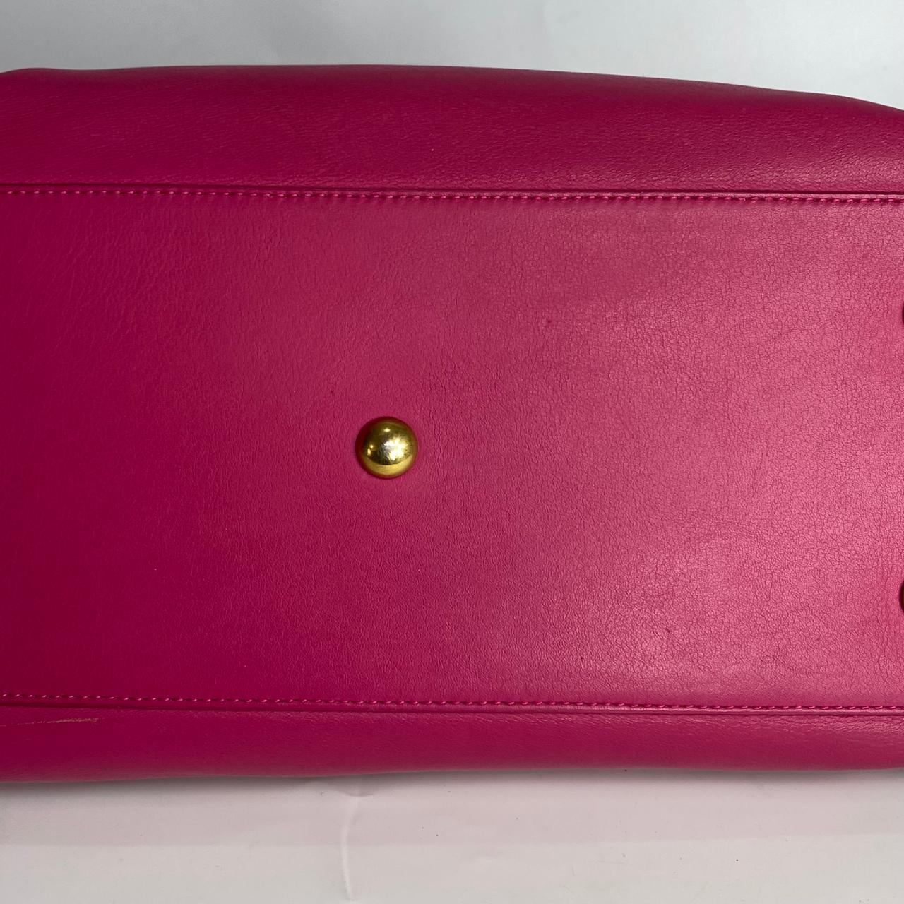 YSL	Y Ligne Cabas Fuchsia Pink