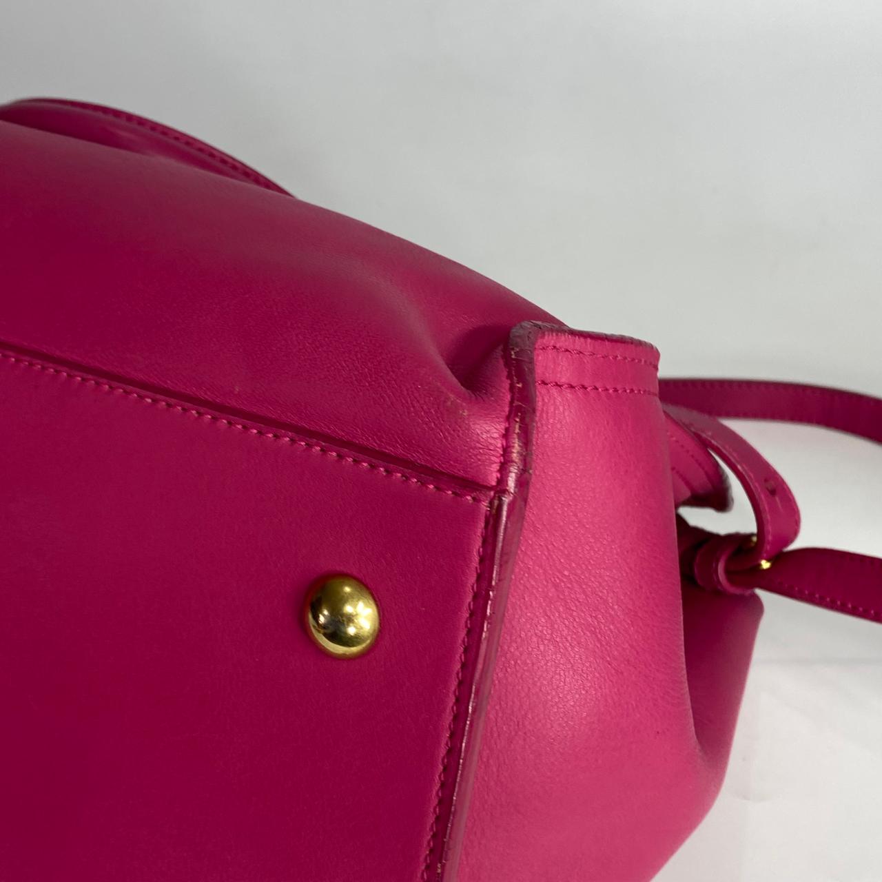 YSL	Y Ligne Cabas Fuchsia Pink