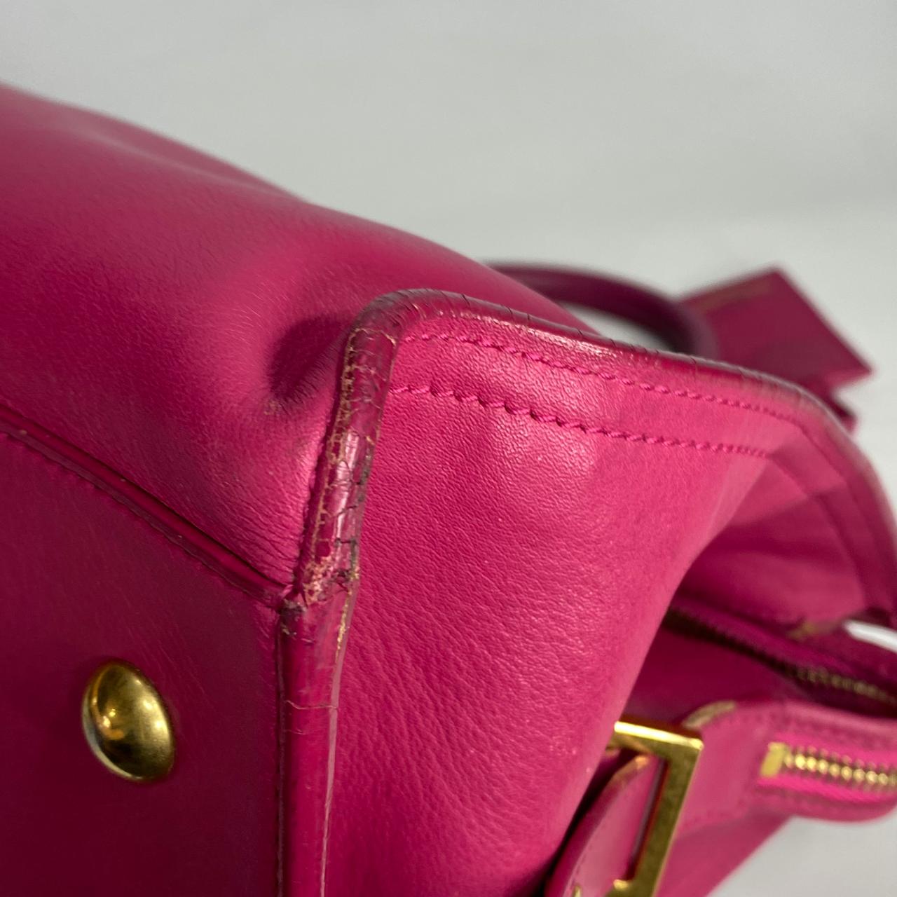 YSL	Y Ligne Cabas Fuchsia Pink