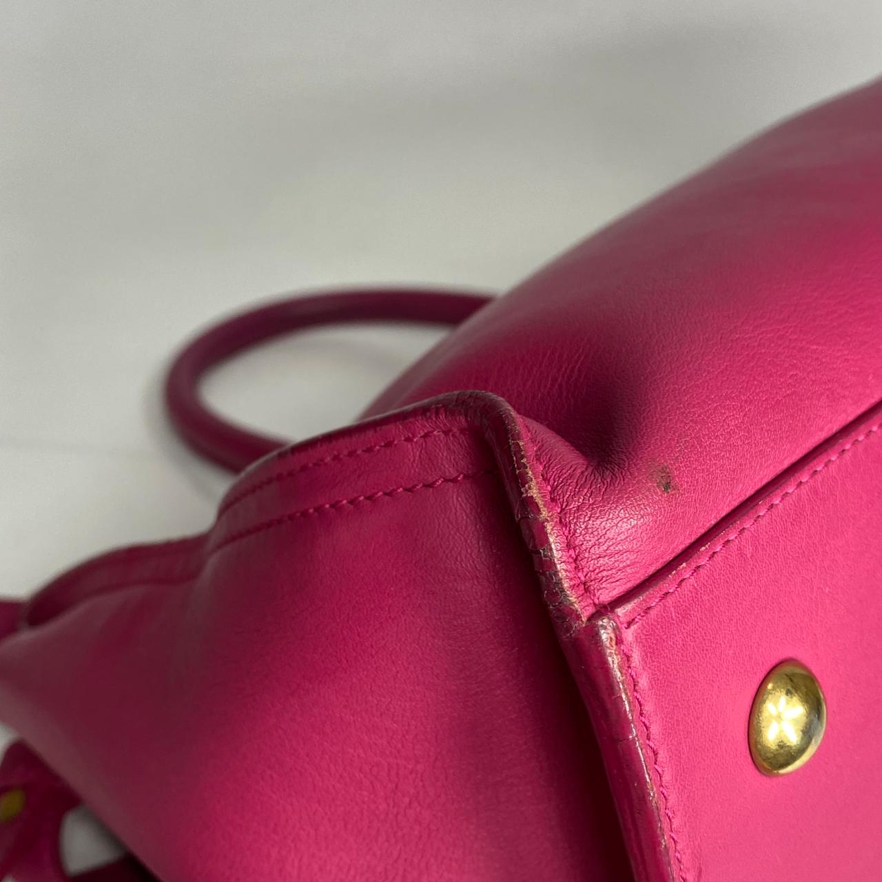 YSL	Y Ligne Cabas Fuchsia Pink