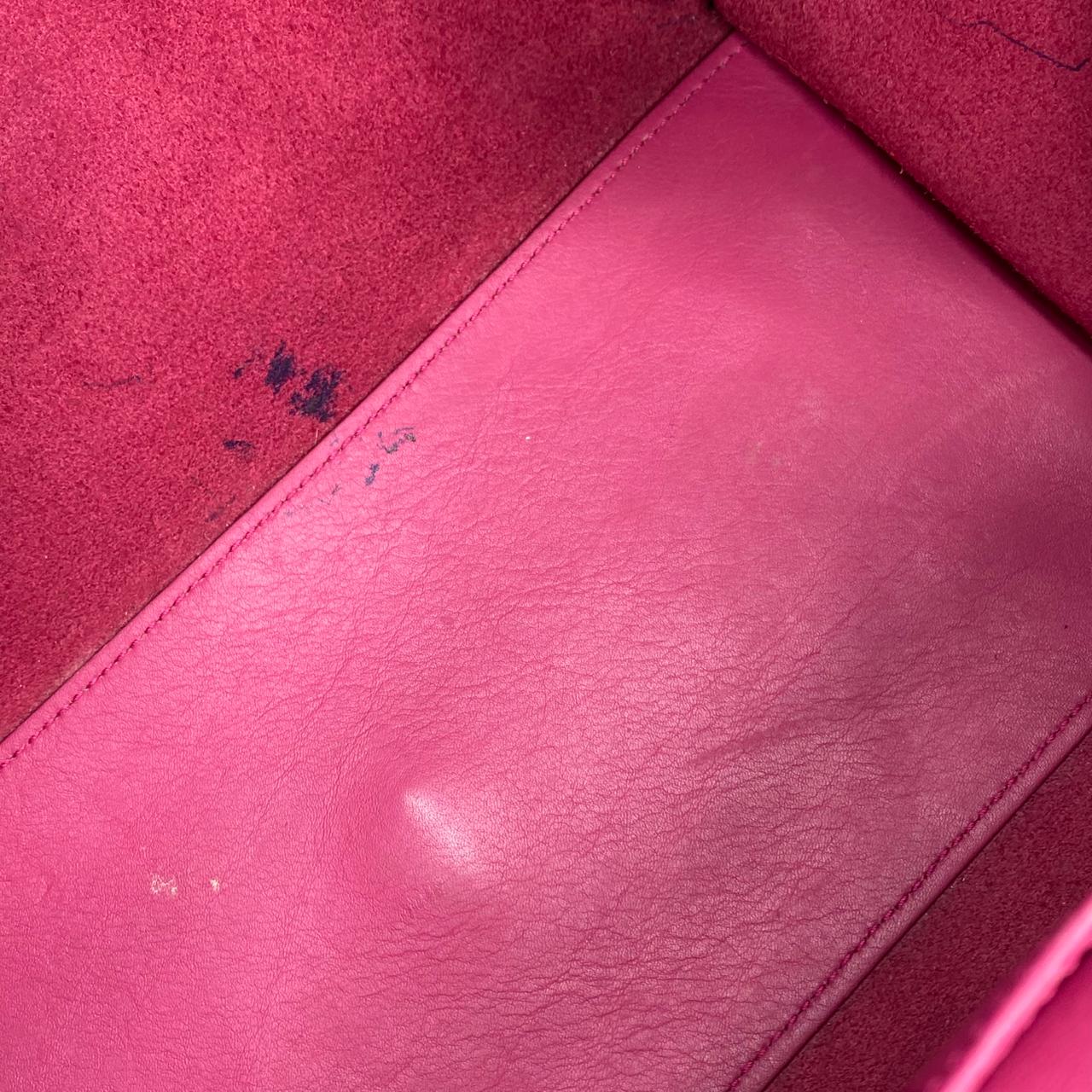 YSL	Y Ligne Cabas Fuchsia Pink