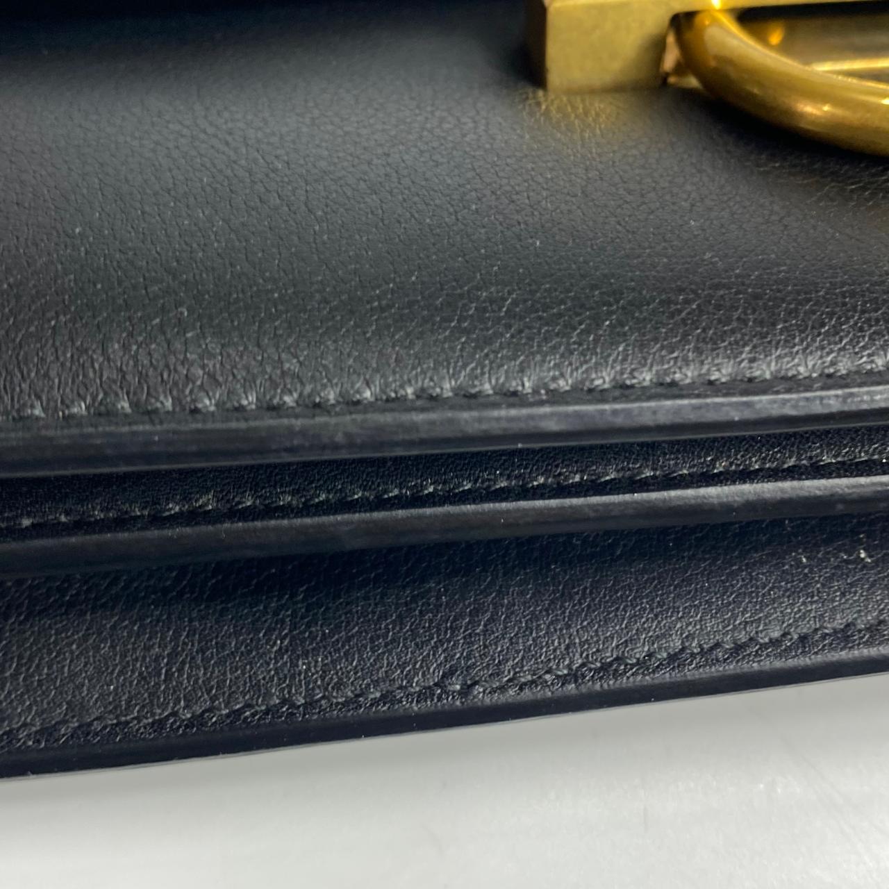 Ferragamo Joanne Shoulder Bag Black