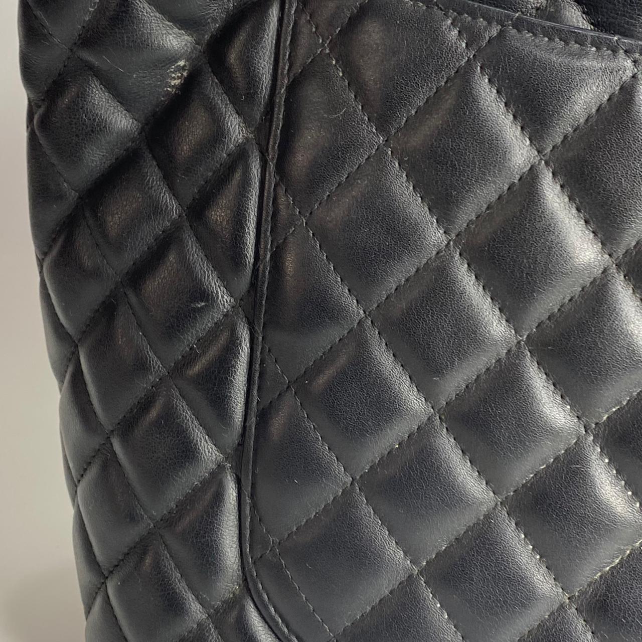 Chanel Cambon Line Tote Black (Pink Interior)