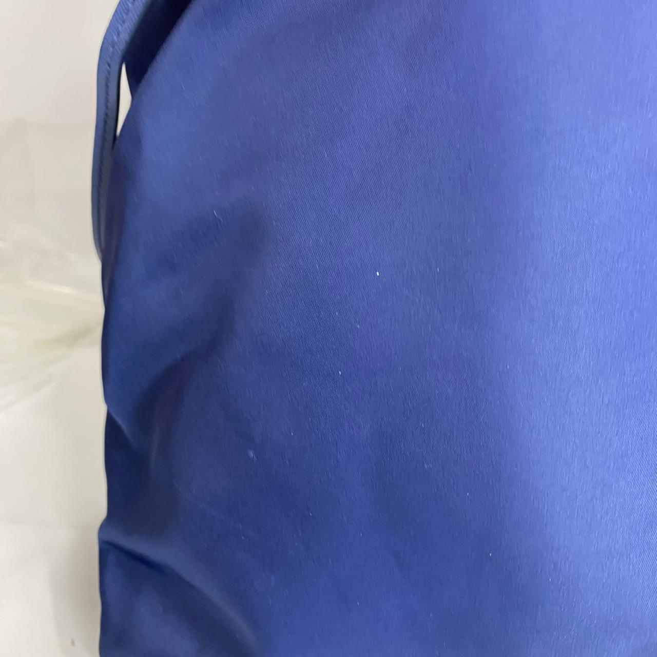Prada Tessuto Saffiano Tote Nylon Royal Blue