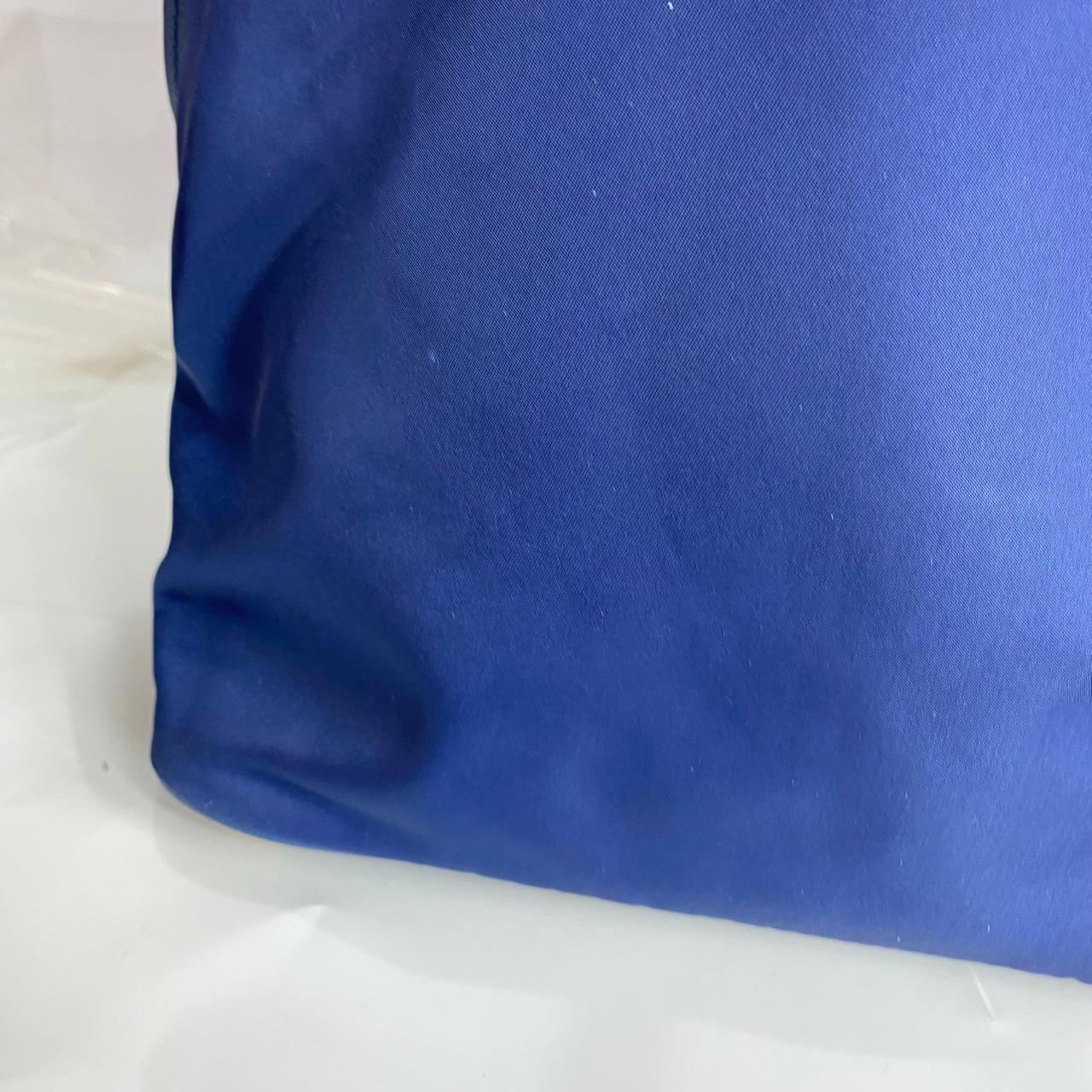 Prada Tessuto Saffiano Tote Nylon Royal Blue