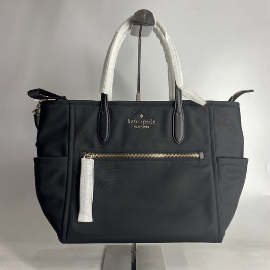 Kate Spade Chelsea Medium Satchel Nylon Black