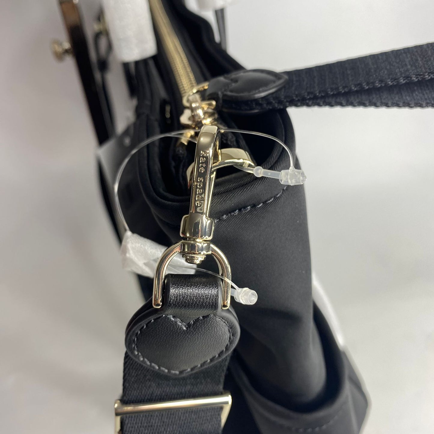 Kate Spade Chelsea Medium Satchel Nylon Black