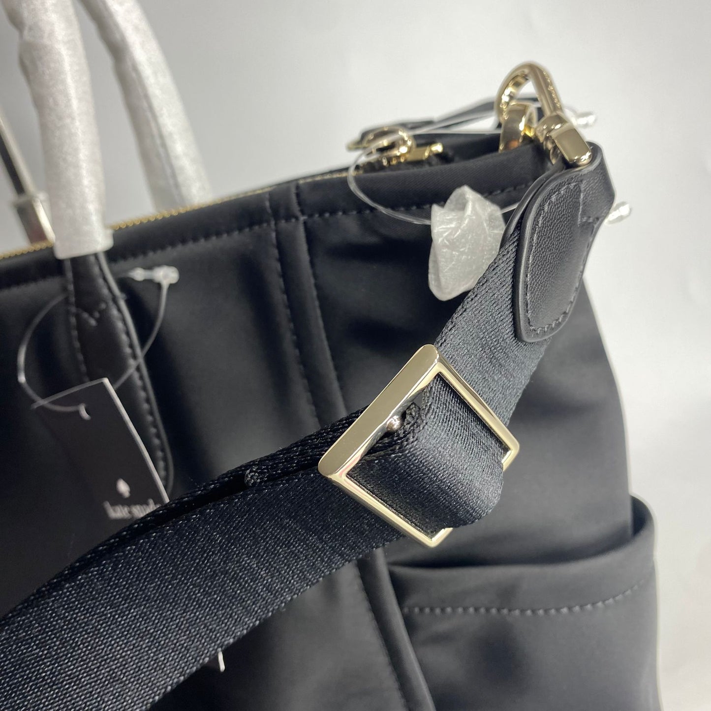 Kate Spade Chelsea Medium Satchel Nylon Black