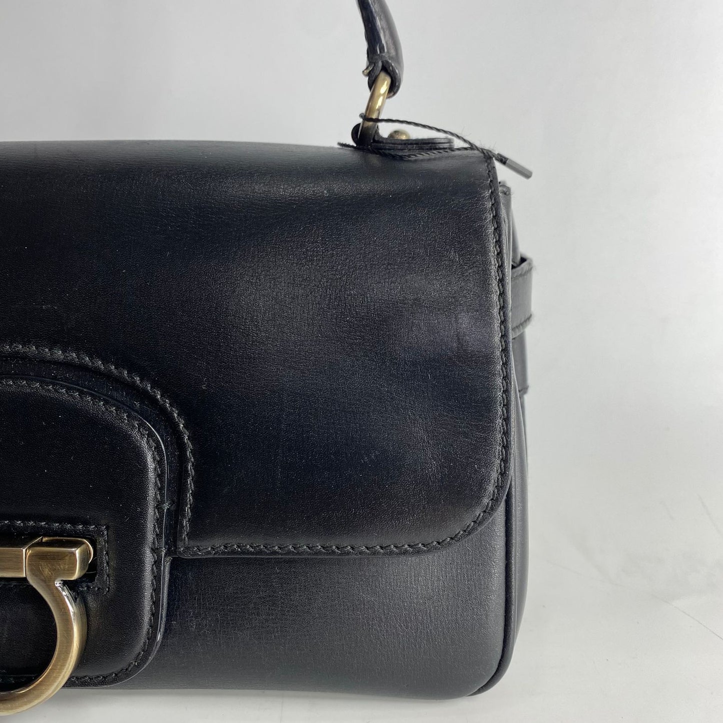 Ferragamo Palazzo Handbag Black