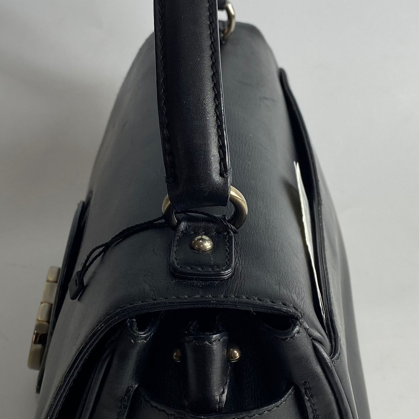 Ferragamo Palazzo Handbag Black