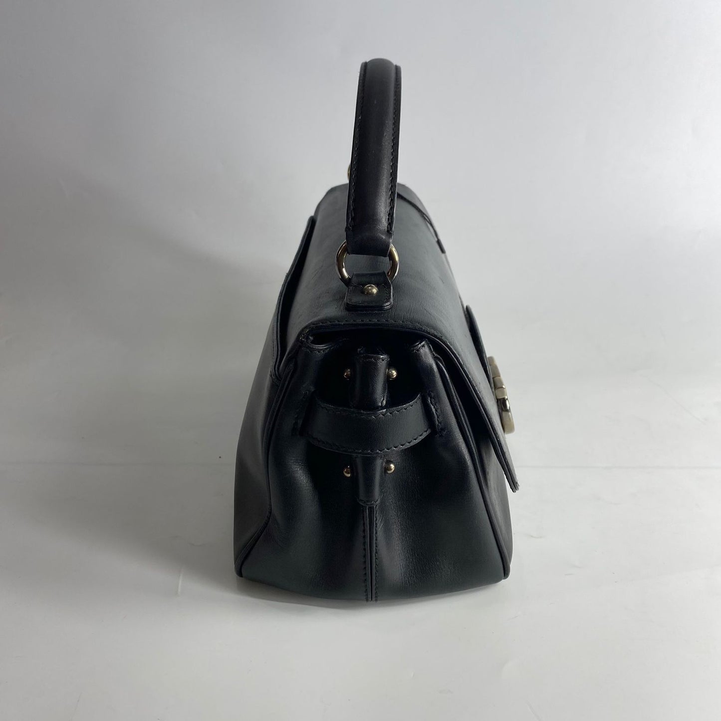 Ferragamo Palazzo Handbag Black