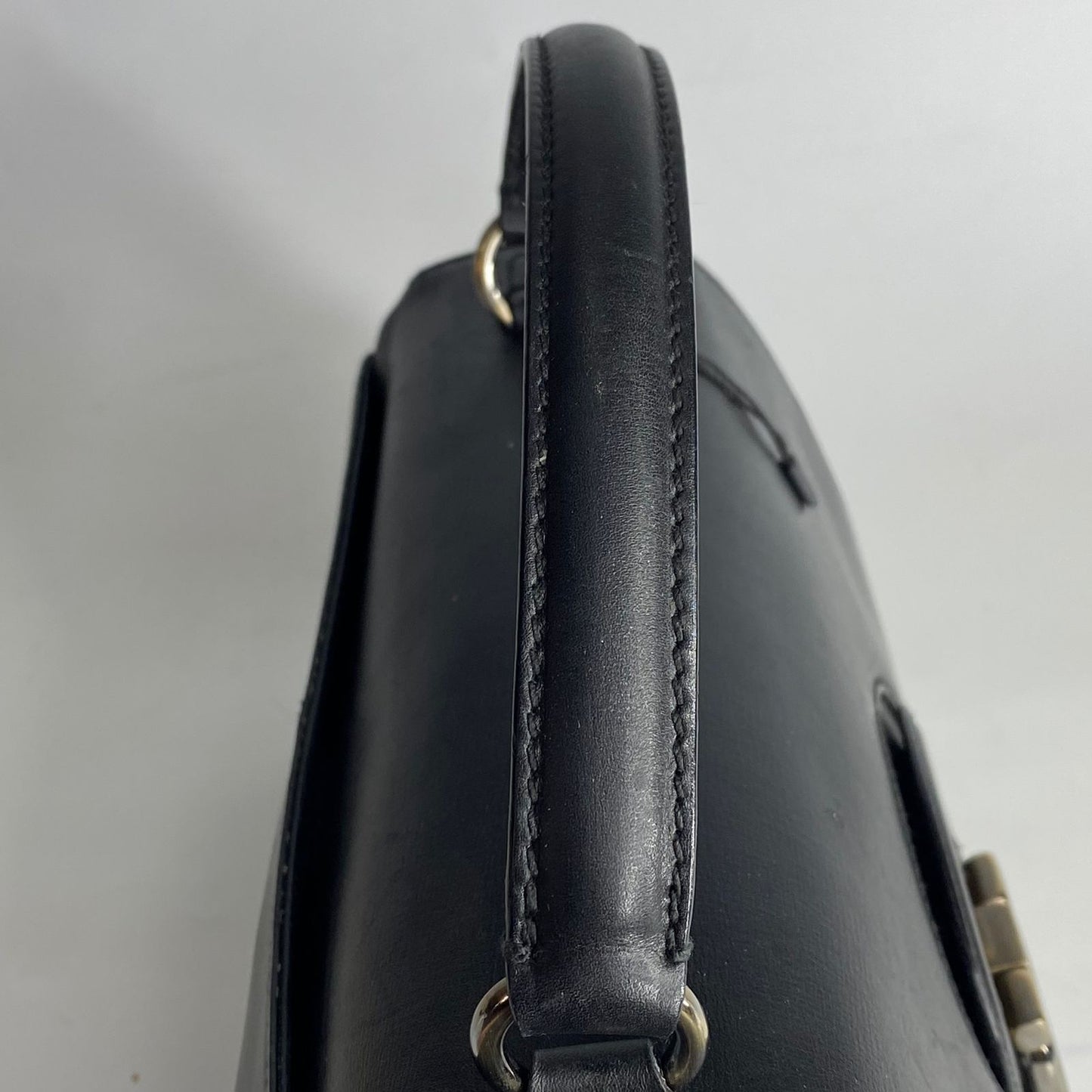 Ferragamo Palazzo Handbag Black