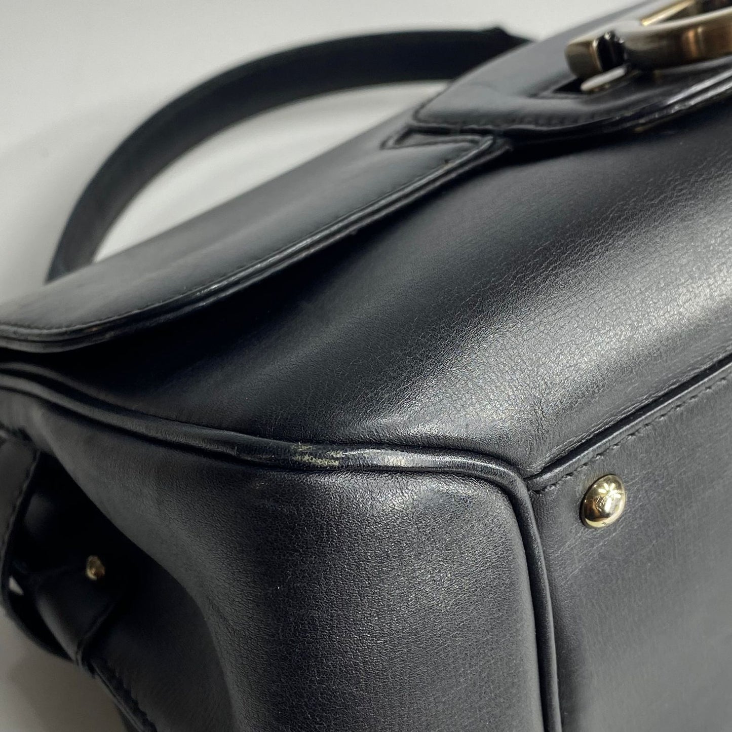 Ferragamo Palazzo Handbag Black