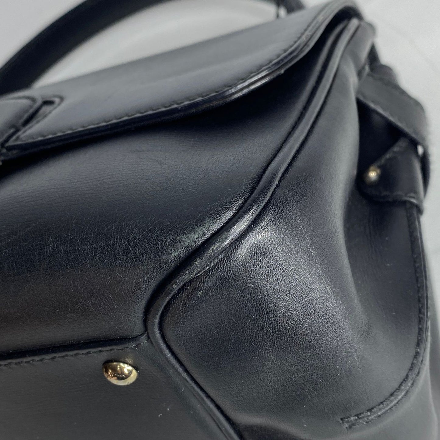 Ferragamo Palazzo Handbag Black