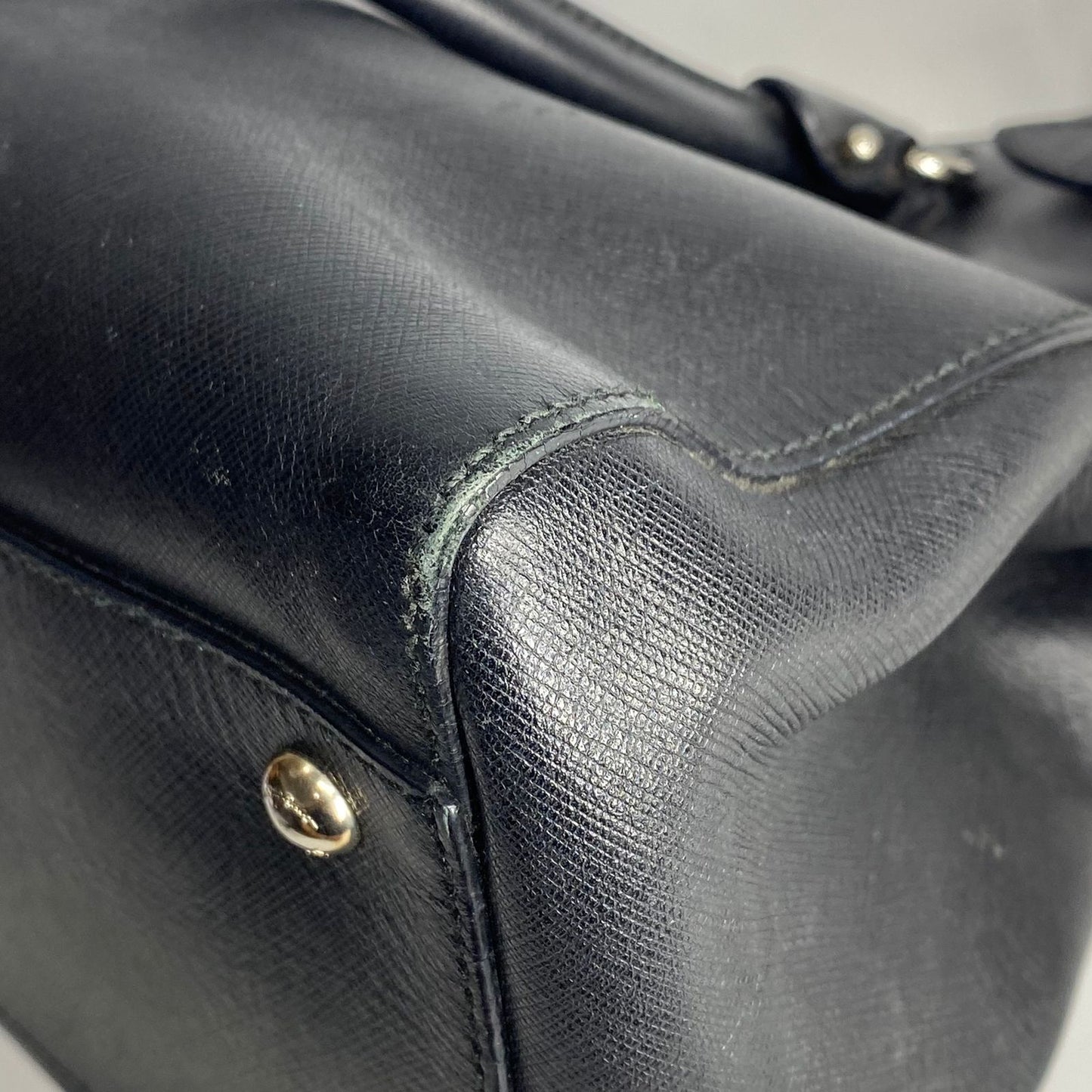 Ferragamo 2-way Bag Buckle Detail Black