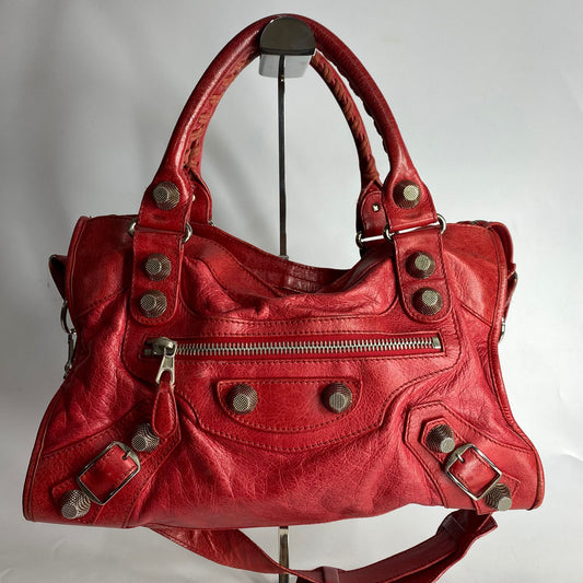 Balenciaga Giant 21 City Red