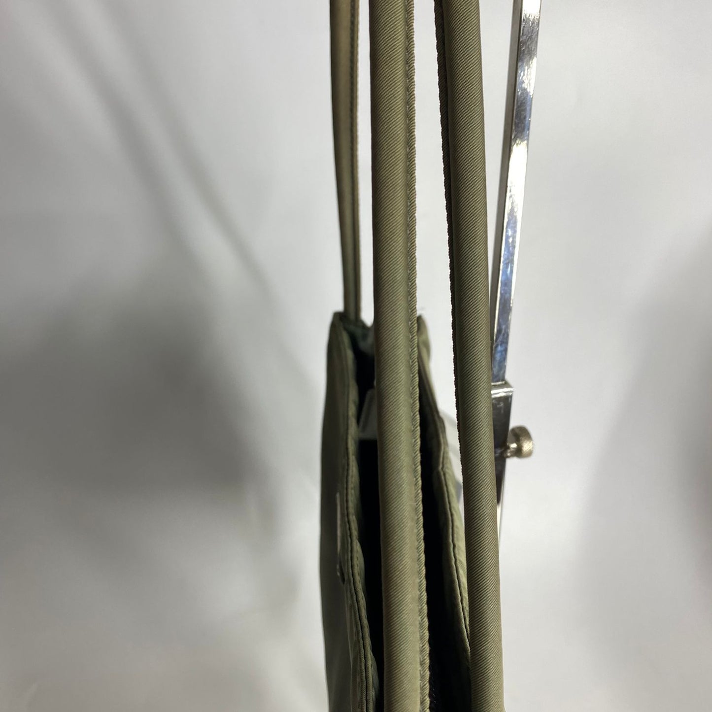 Prada Nylon Tote Bag Army Green