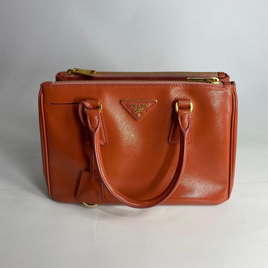 Prada Galleria Saffiano Orange