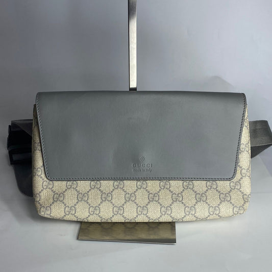Gucci GG Supreme Belt Bag Grey