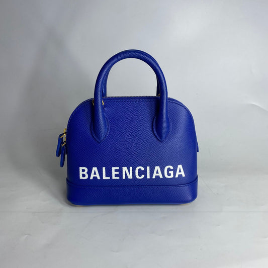 Balenciaga Ville Bag Blue