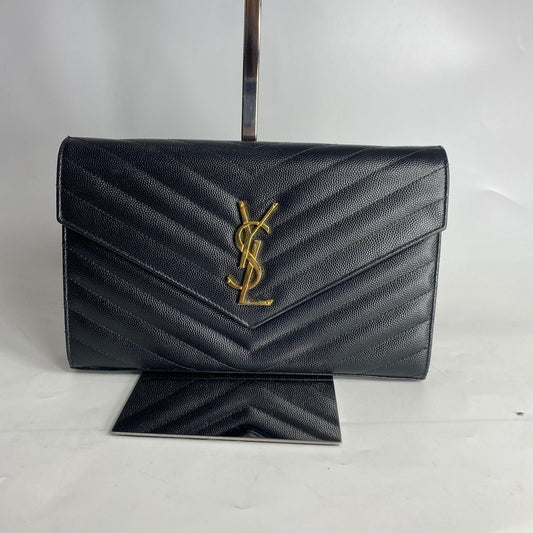 YSL Cassandre Envelope Black
