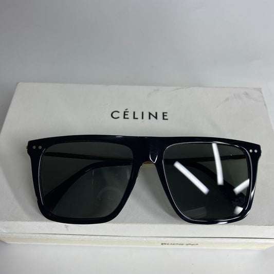 Celine Square Sunglasses Black